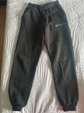 White Fox Boutique Smoky Grey Sweatpants - Drawstring Joggers